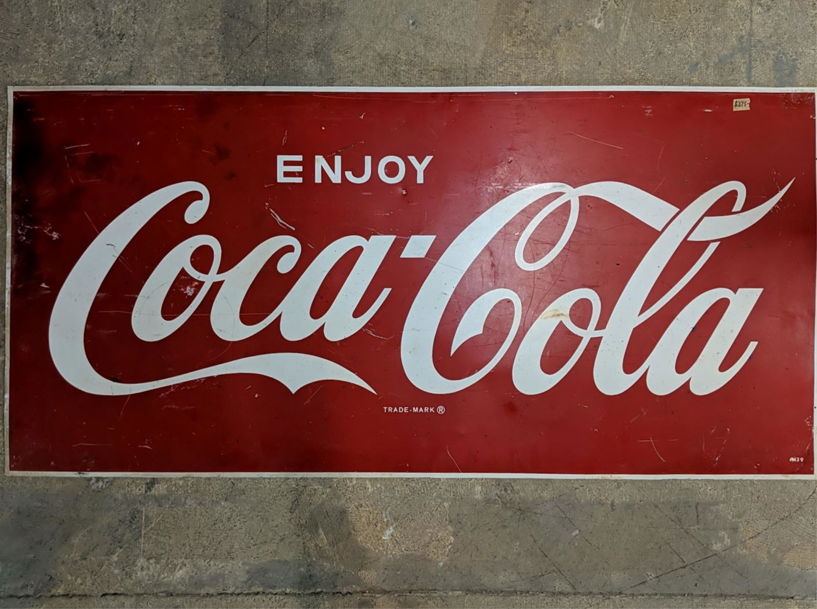 Enjoy Coca Cola metal sign (1 of 5)