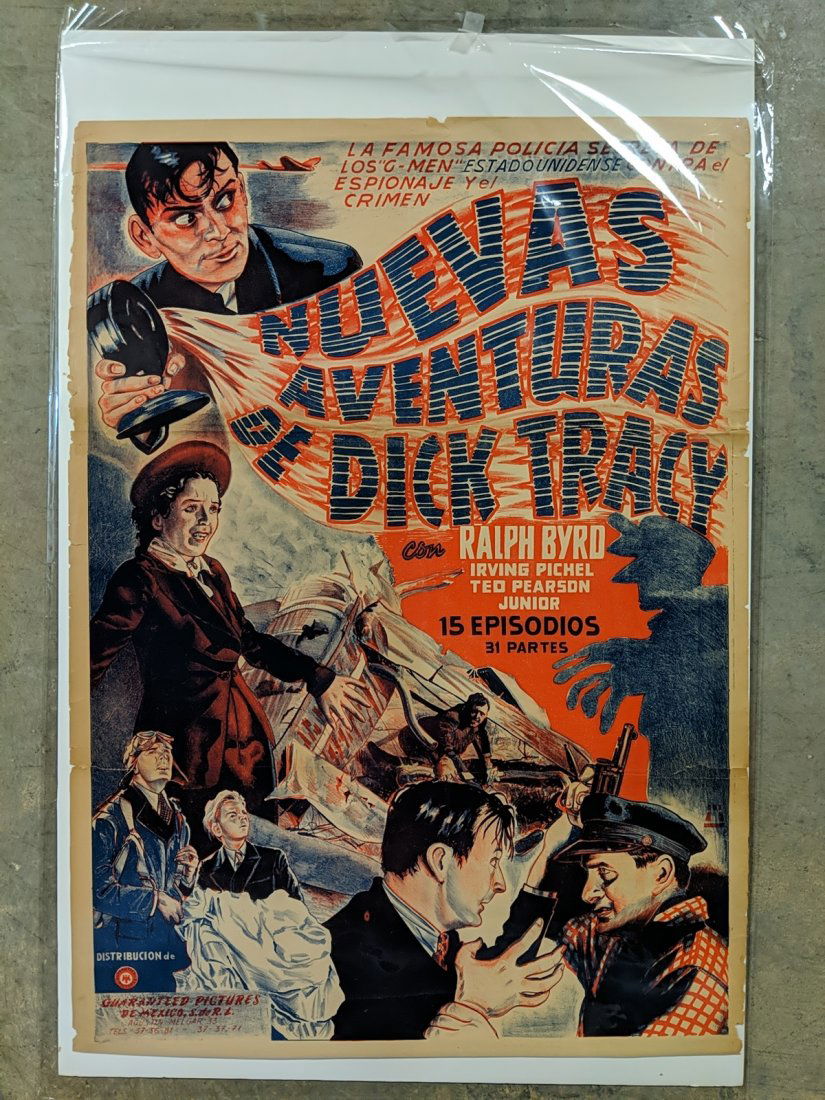Nuevas Aventurs De Dick Tracy Poster (1 of 5)