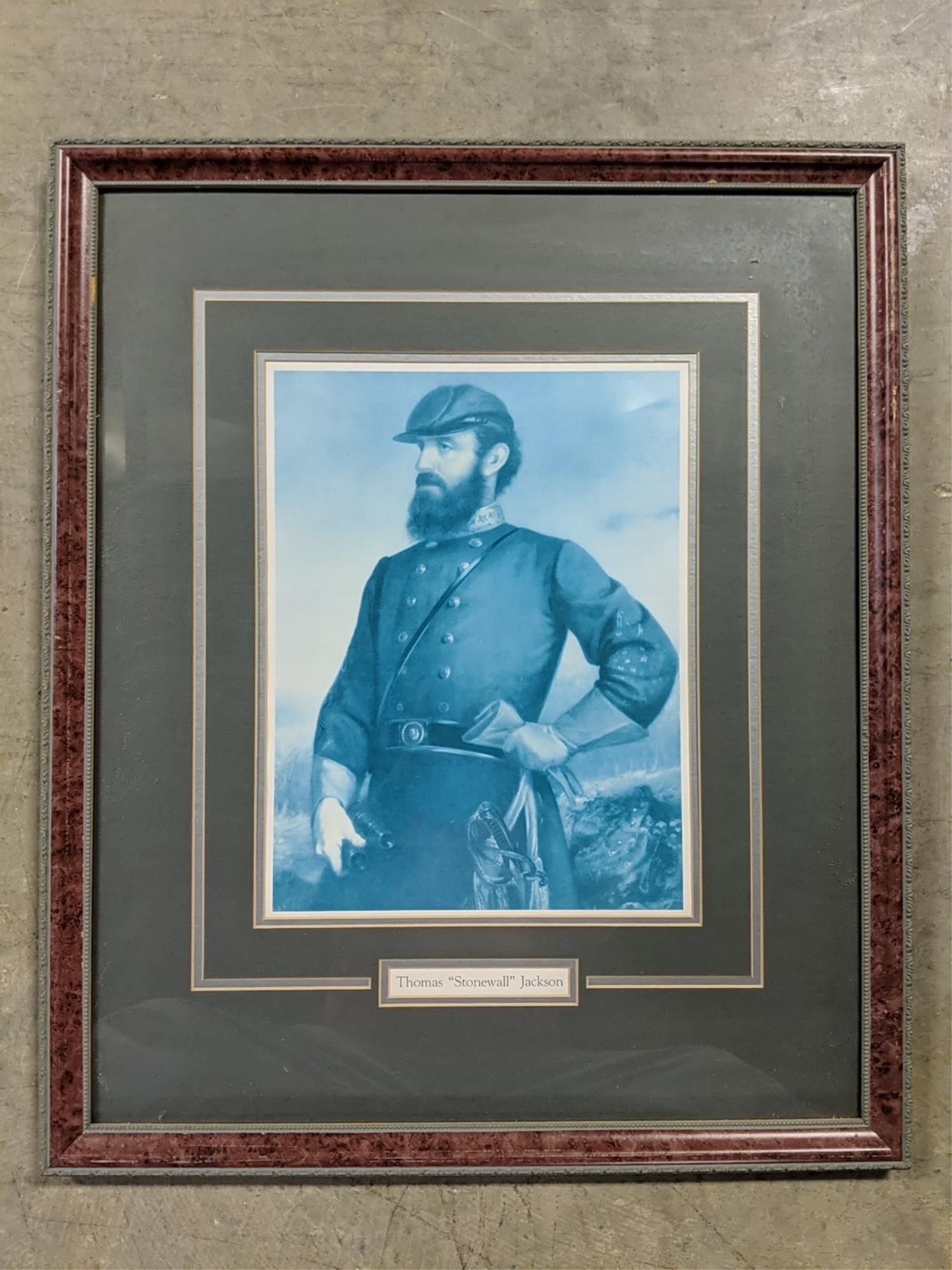 Stone Wall Jackson framed print (1 of 1)