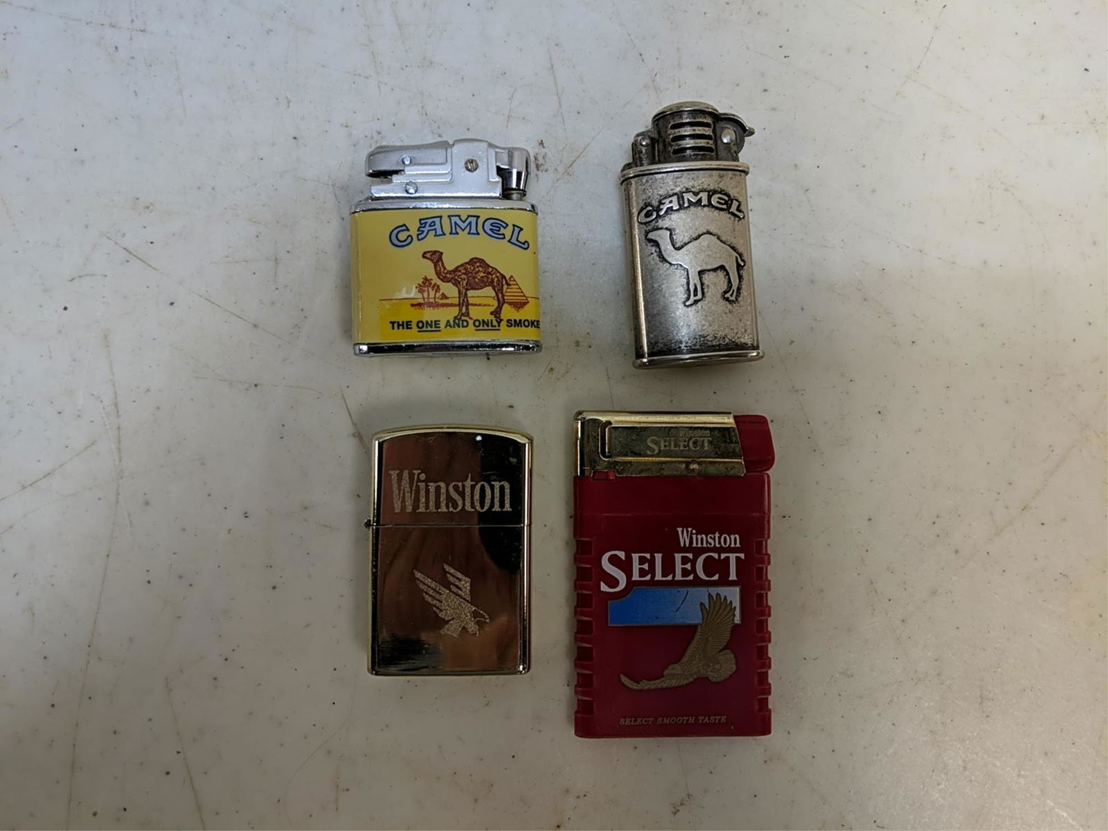 4 advertising cigarette lighters (1 of 1)
