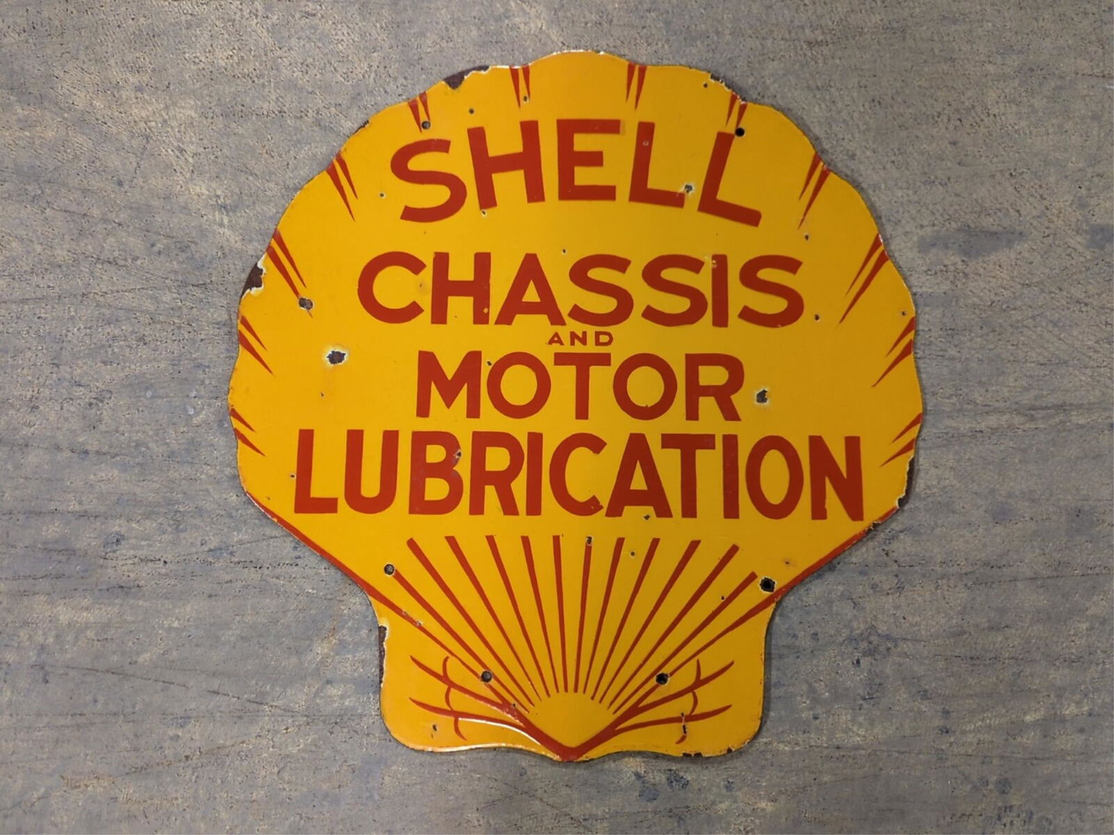 Porcelain double sided Shell Chassis & Motor Lube (1 of 6)