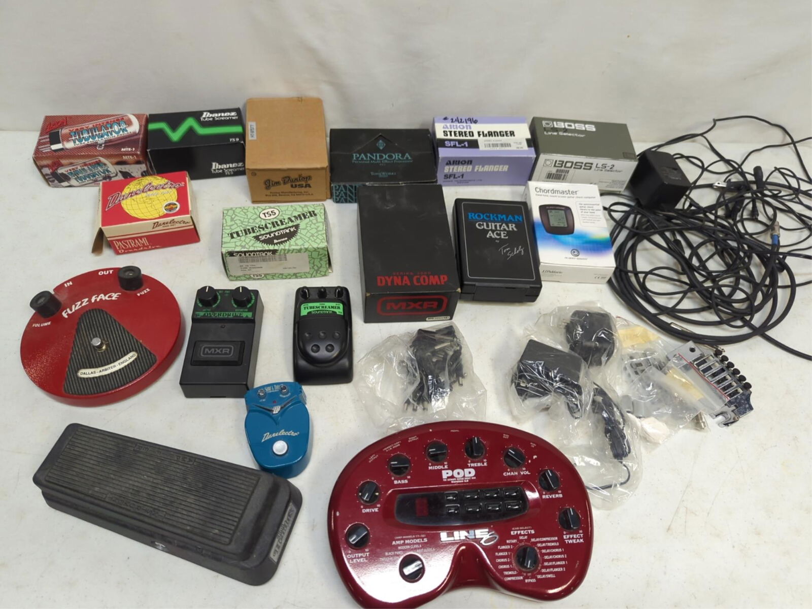Box of Guitar Electronics (1 of 4)