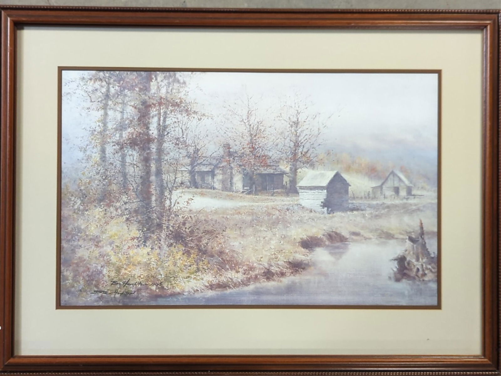 Ben Hampton print "The Home Place" framed print (1 of 5)