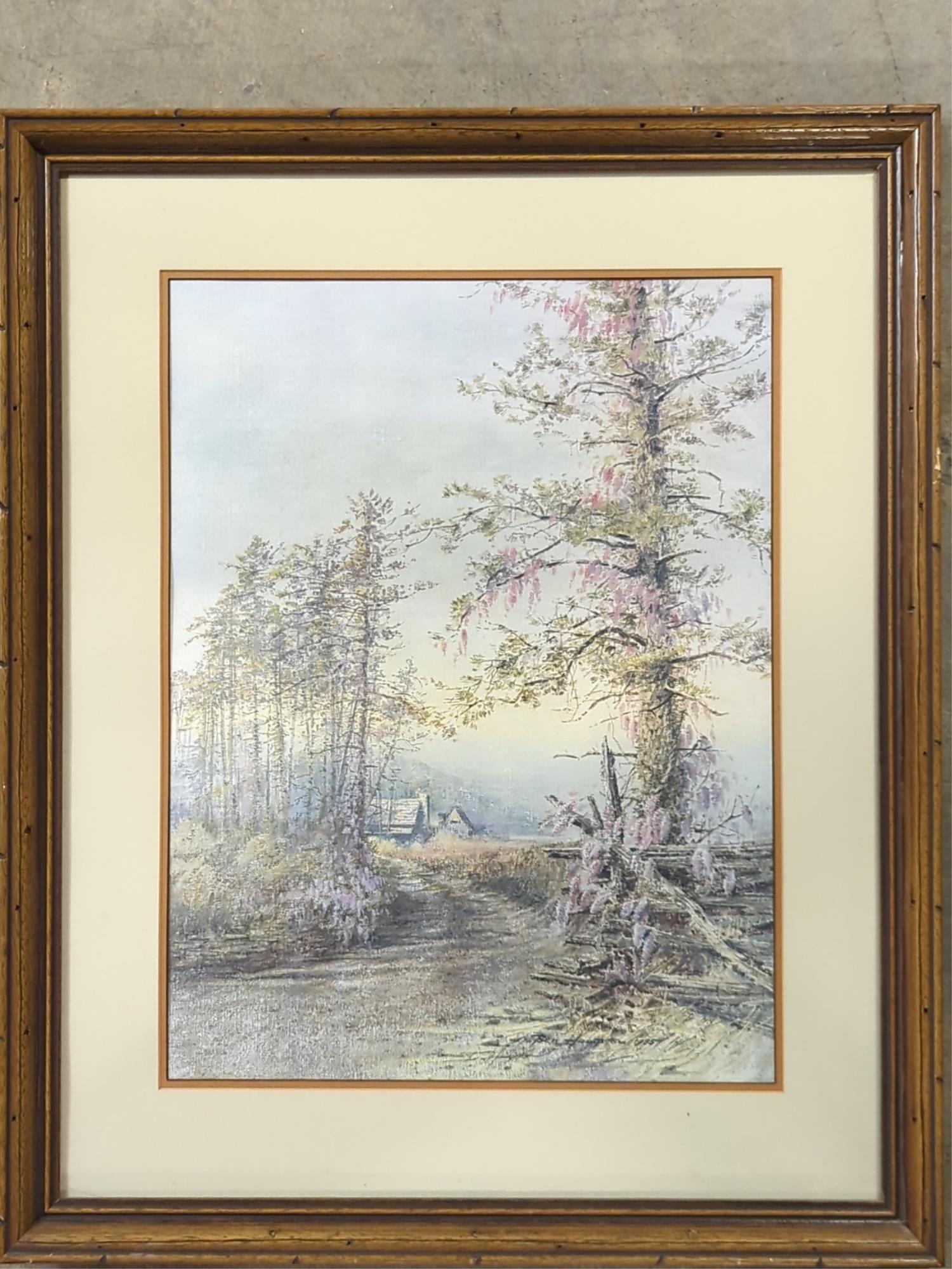 Ben Hampton print "Wisteria" limited edition (1 of 4)