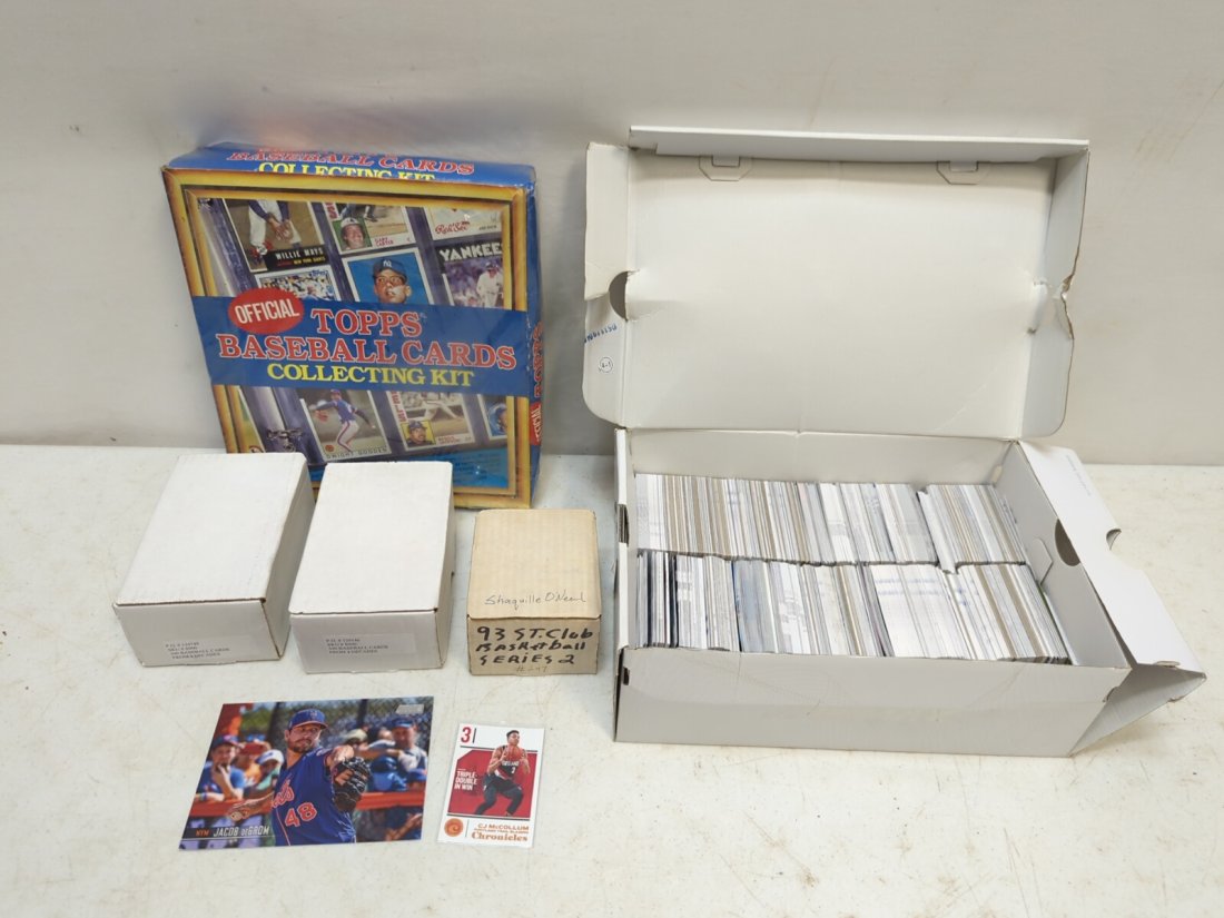 5 boxes of Baseball and Basketball cards (1 of 4)