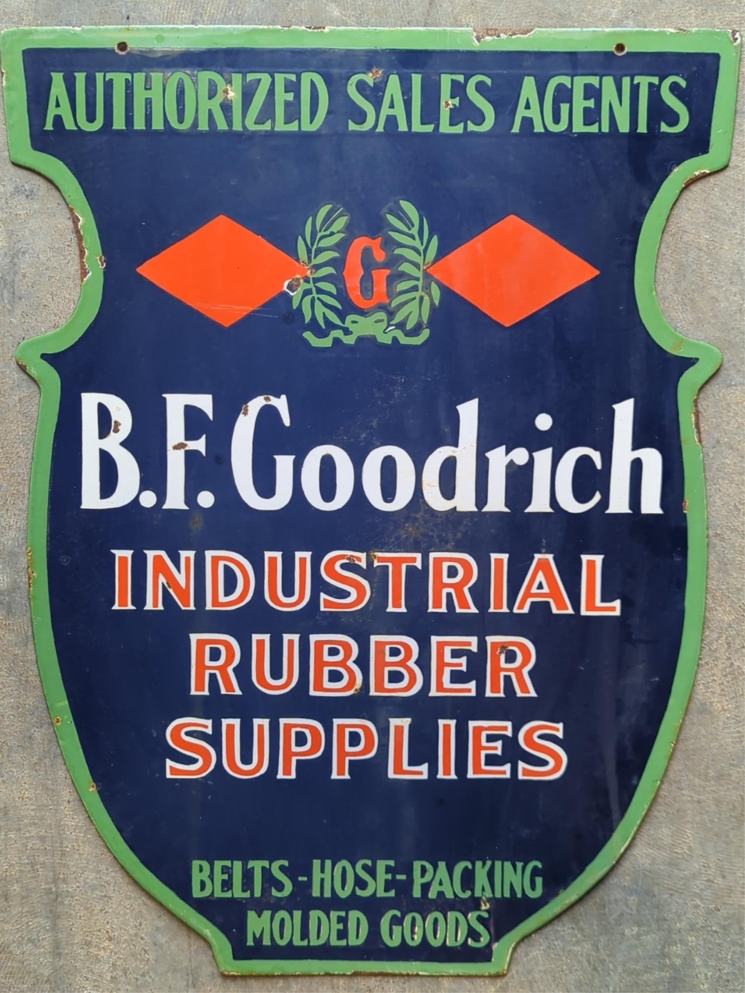 B.F.Goodrich Industrial Supplies Sales Agent sign (1 of 7)