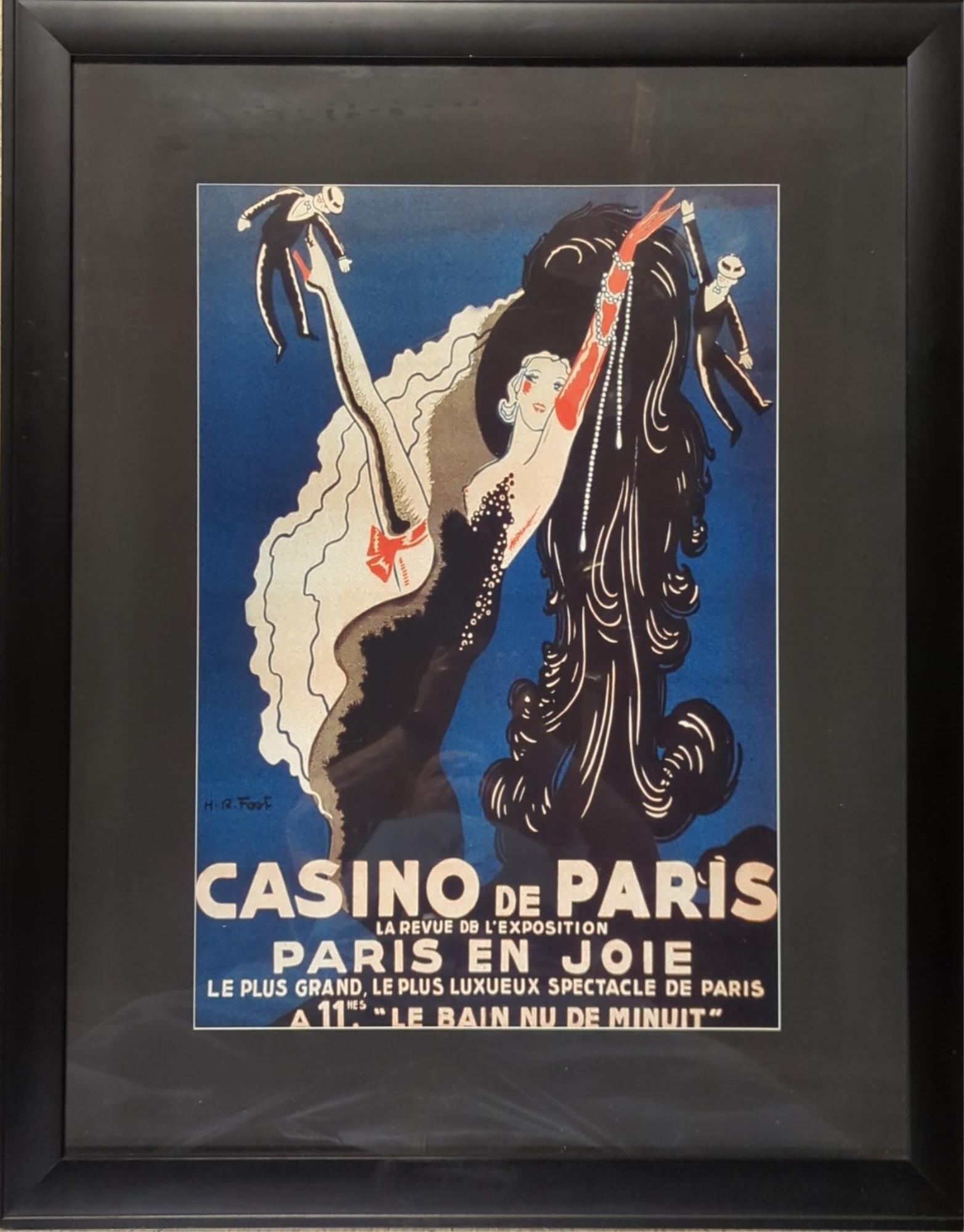 French Cabaret Burlesque Poster (1 of 1)