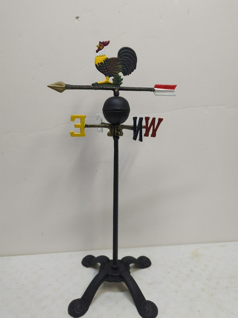 Cast Iron Rooster Weather Vane (1 of 2)