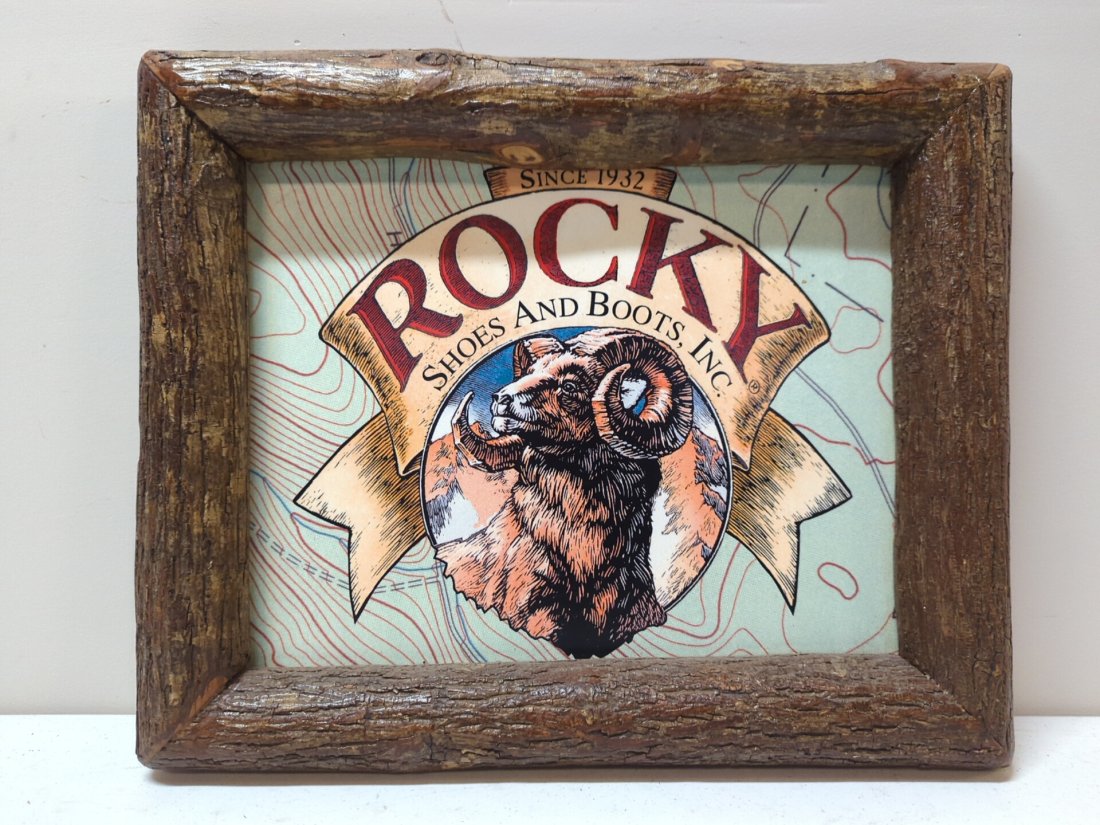 Rocky Shoes & Boots Store Masonite Sign (1 of 2)