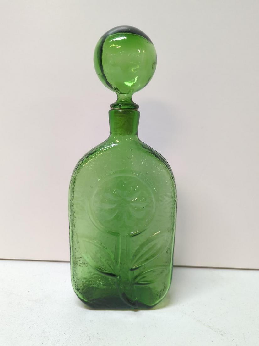 Vintage Empoli Ressini Sunflower Decanter (1 of 1)