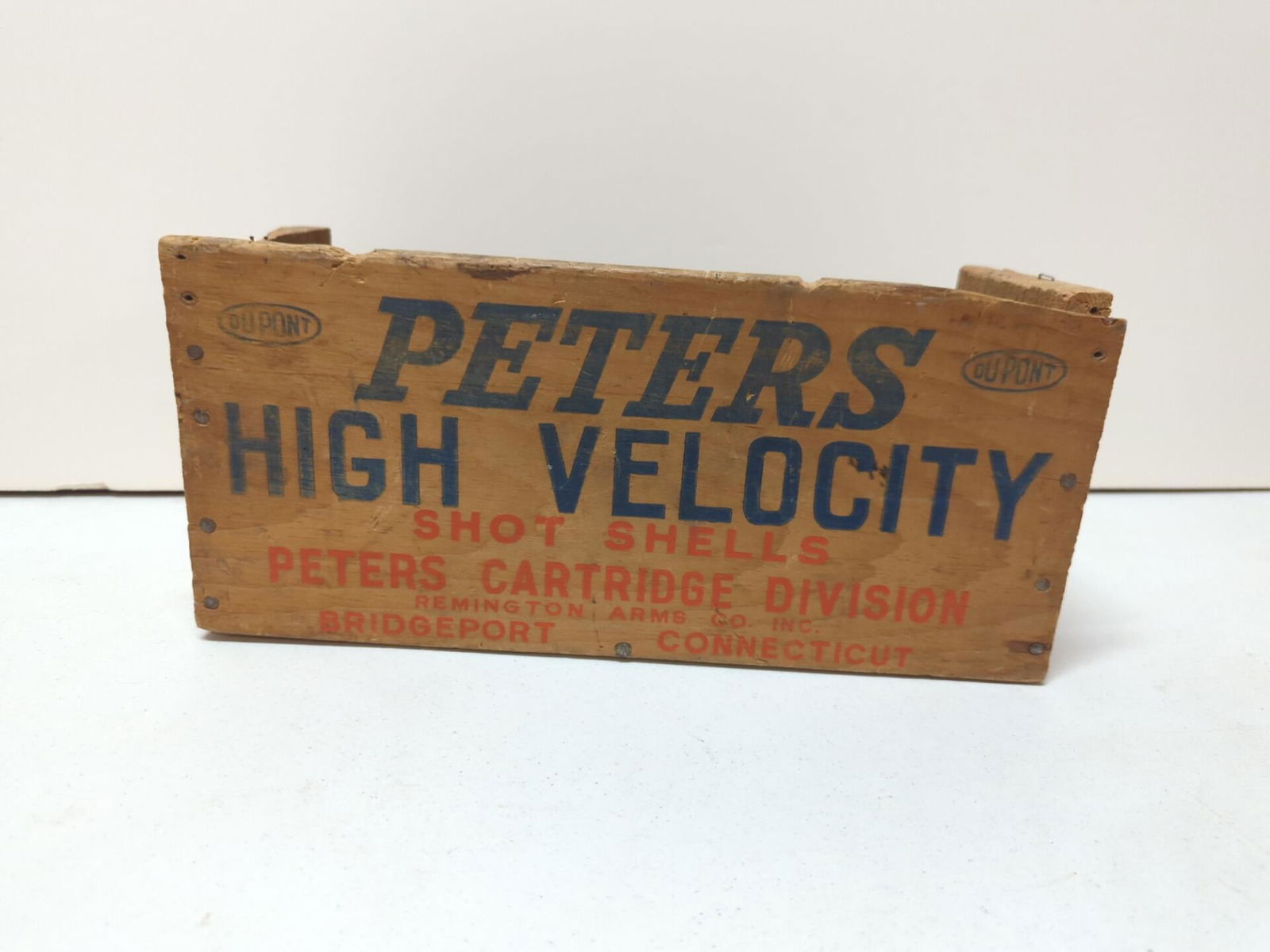 Vintage wood Peters Ammo Box (1 of 3)