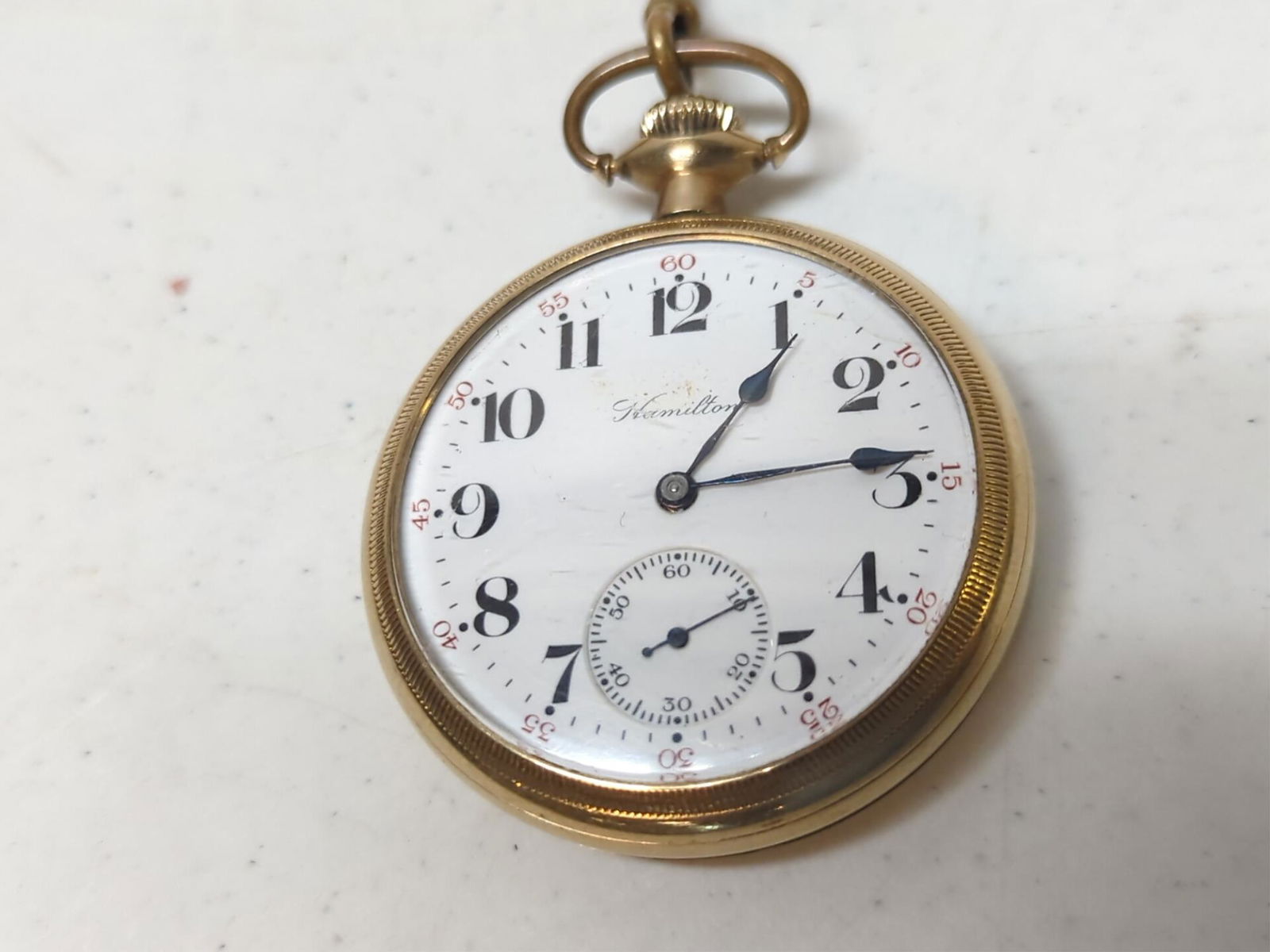 Hamilton 17 jewel online pocket watch serial numbers