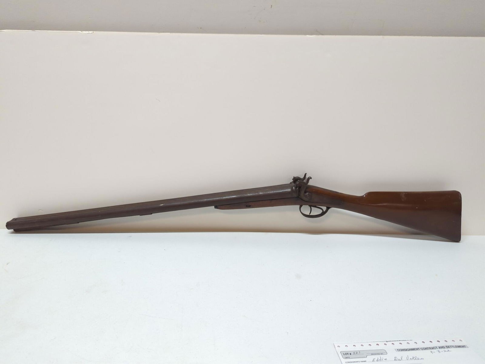 1800's 12 gauge W. Richards Black Powder shotgun (1 of 4)