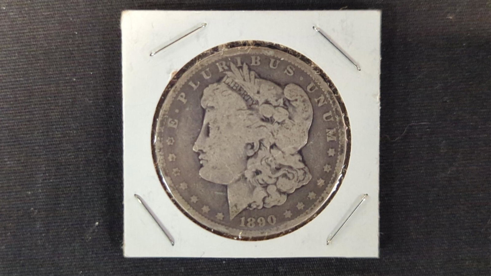 1890 Morgan Silver Dollar (1 of 2)