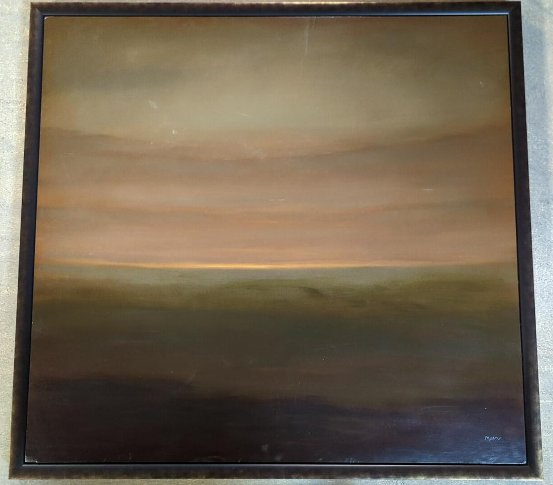 Kurt Meer original oil on panel painting: registered # Meer 0067 47" x 49"