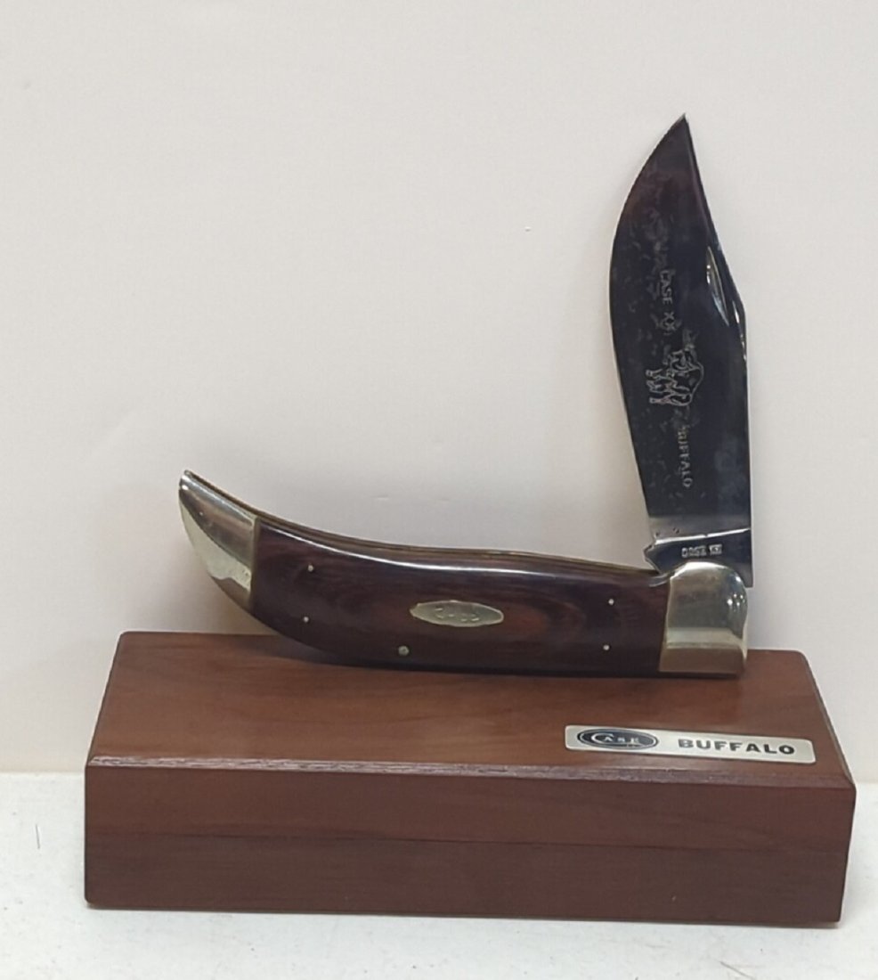 Case XX Buffalo Single blade pocket knife (1 of 4)