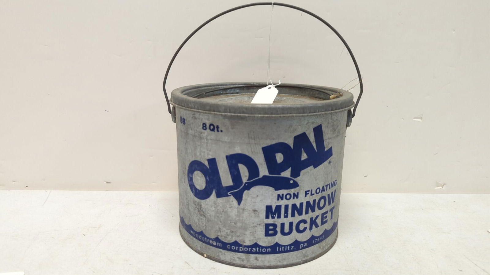 Old Pal Galvanized Minnow bucket (1 of 1)