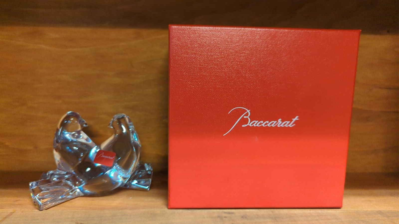 Baccarat Crystal Loving Doves (1 of 3)