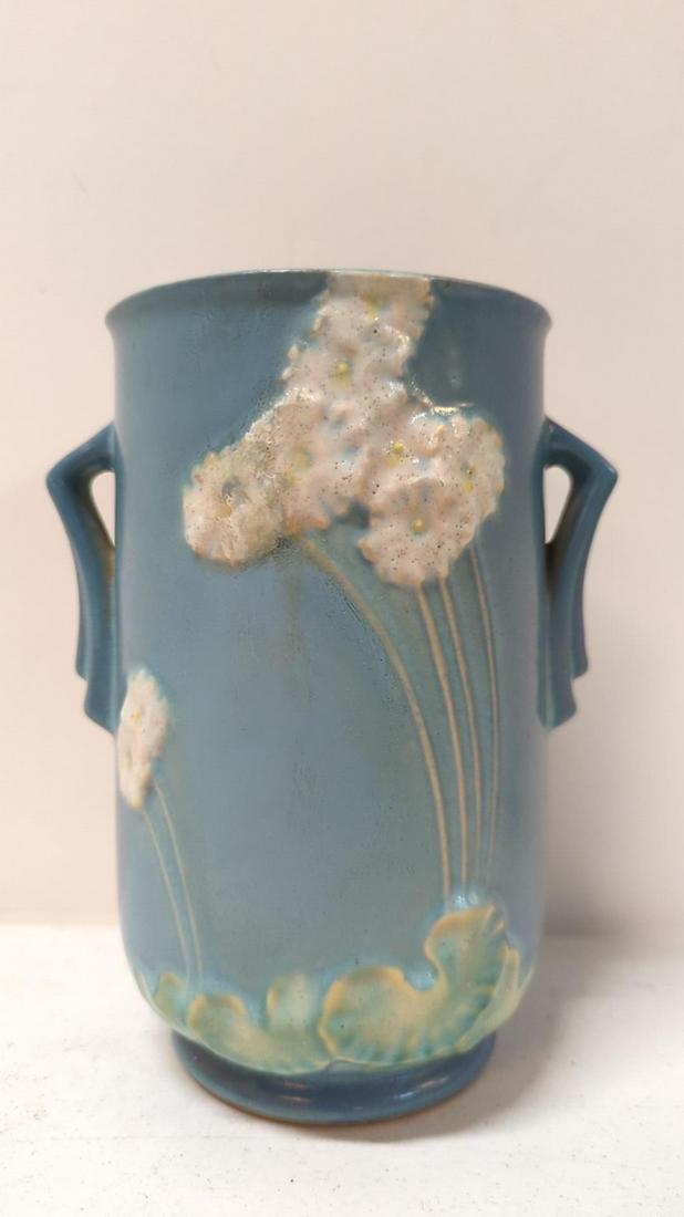 Vintage Roseville Art Pottery 7" Teasel Vase Auction