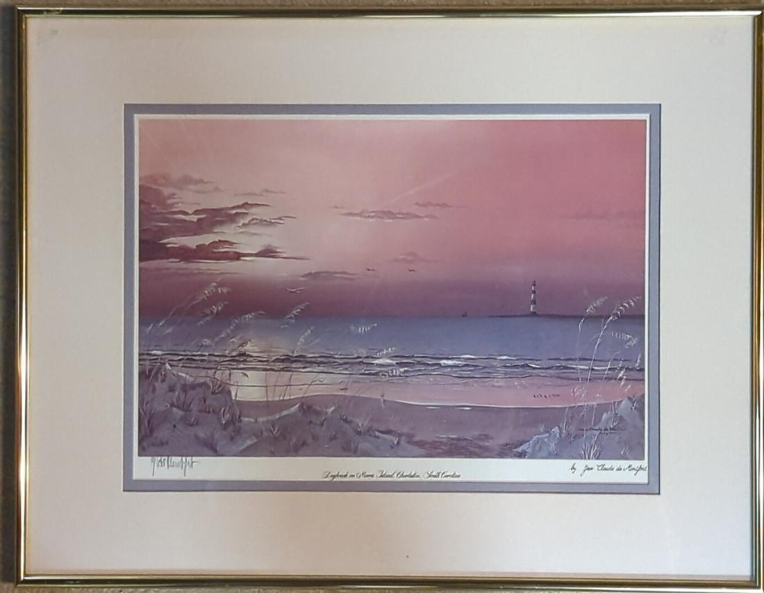 Jean Claude De Montfort Print Auction