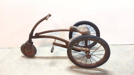 Rare! Antique -The Donalson "Jockey-Cycle" 1940s