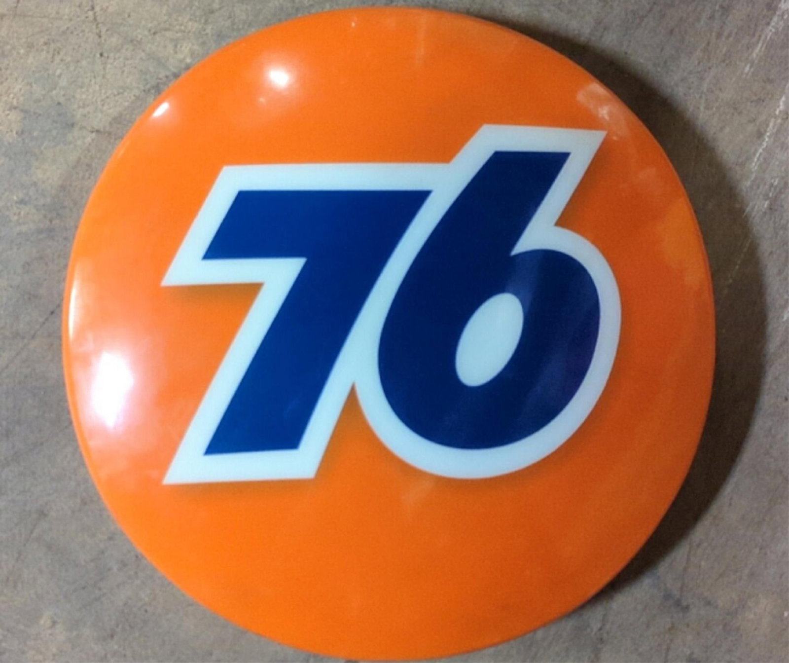 Union 76 Plastic Button Sign (1 of 1)
