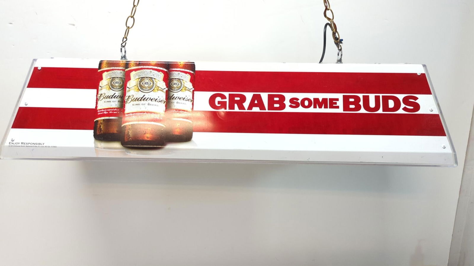 Budweiser Pool Table Light (1 of 4)