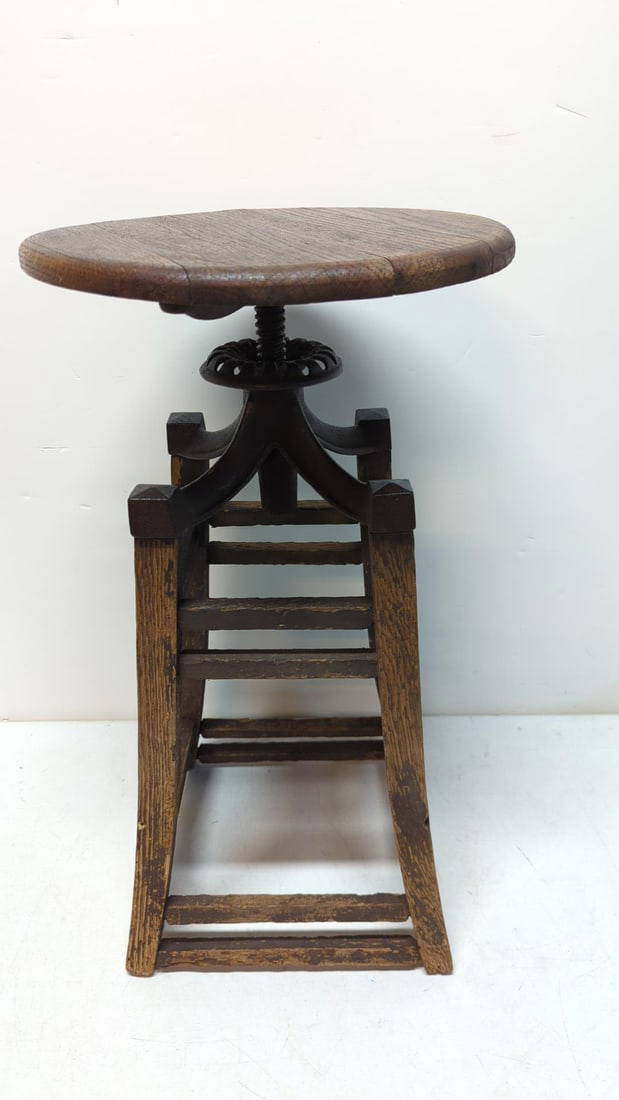 Antique Industrial Barstool Auction