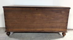 Early Antique Pine Blanket Chest