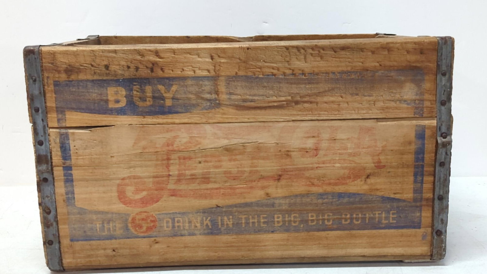 Vintage Pepsi Cola Crate (1 of 2)
