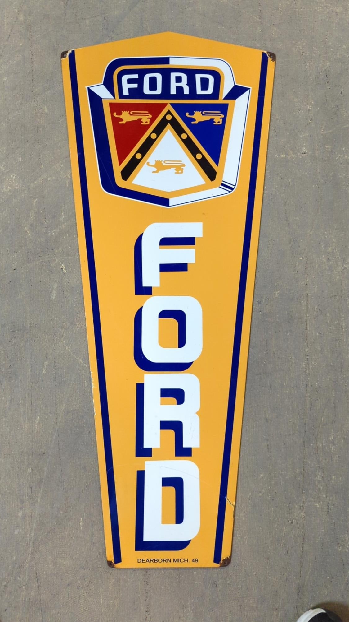47" Ford Sign single sided (1 of 4)
