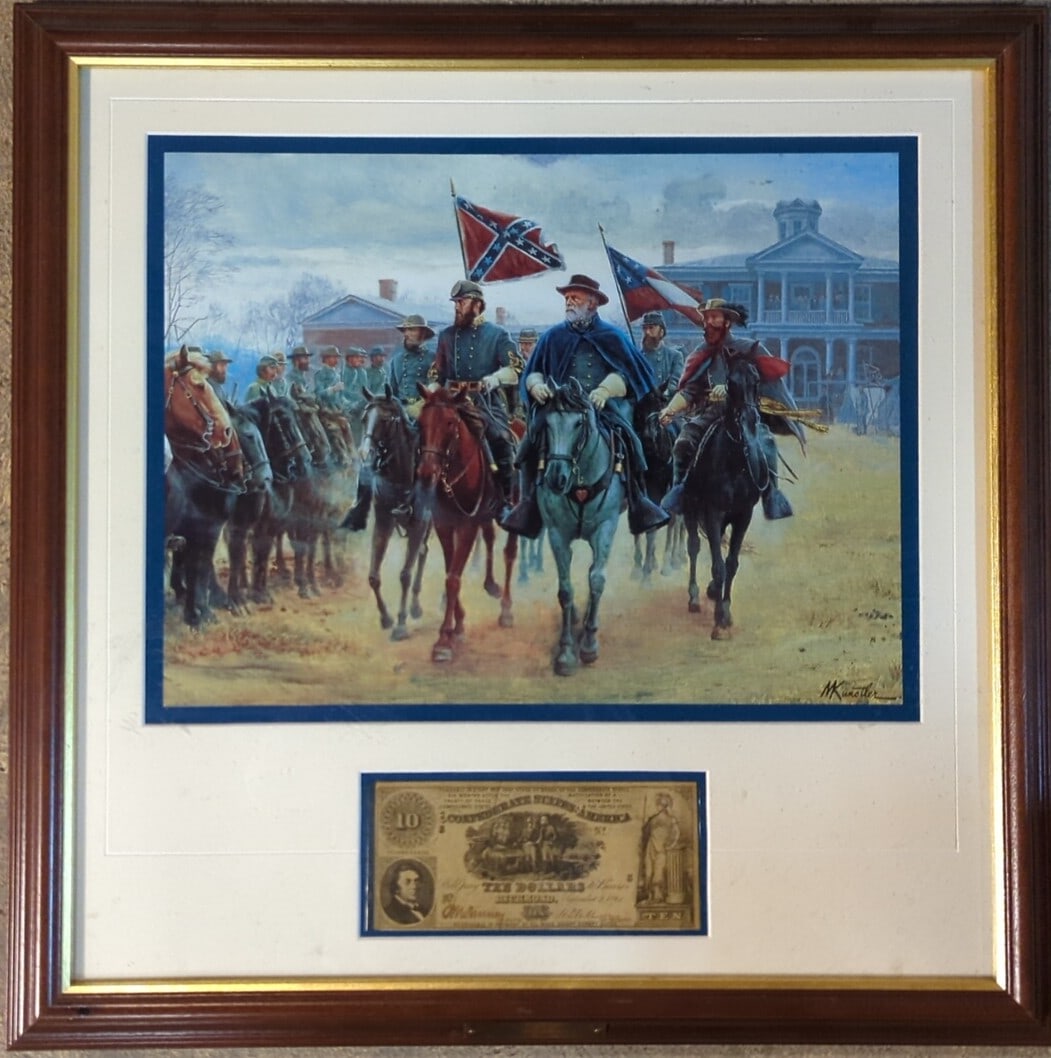 Mort Kunstler "Legends of Grey" framed print (1 of 5)