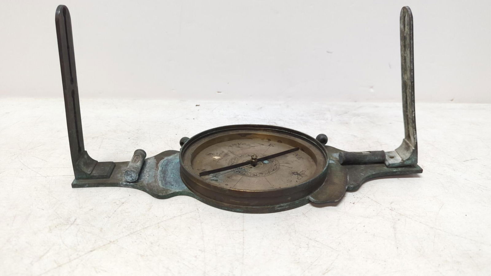 Antique RailRoad Surveying Brass Compass (1 of 3)