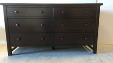 Mahogany 6 drawer dresser