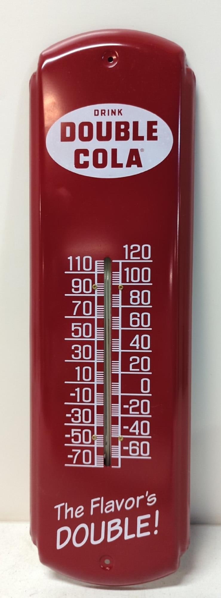 Drink Double Cola Metal Thermometr (1 of 2)