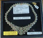 Emeralds & Diamonds Necklaceby Aaron Isaacs