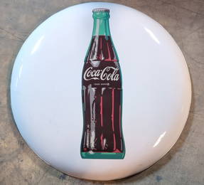 36" Coca Cola Fiberglass button