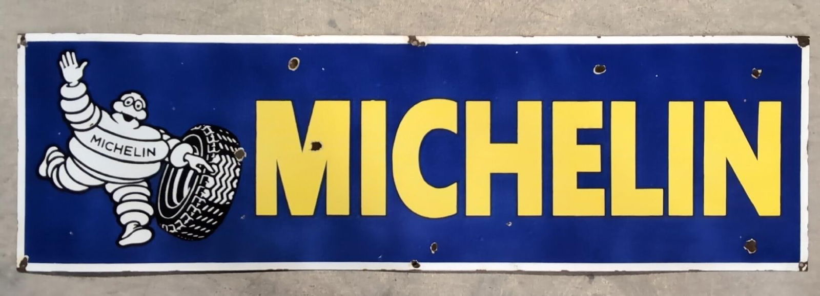 60" Porcelain Michelin Tires Single sided sign (1 of 4)