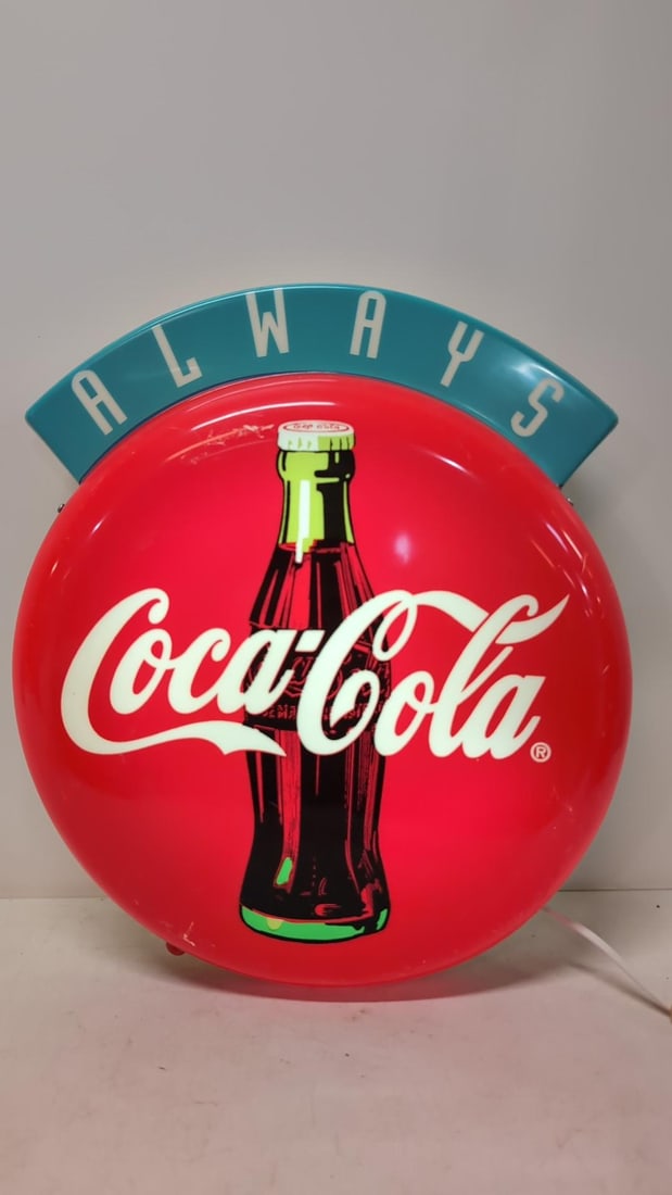 Vintage Always Coca cola lighted Neon sign (1 of 3)