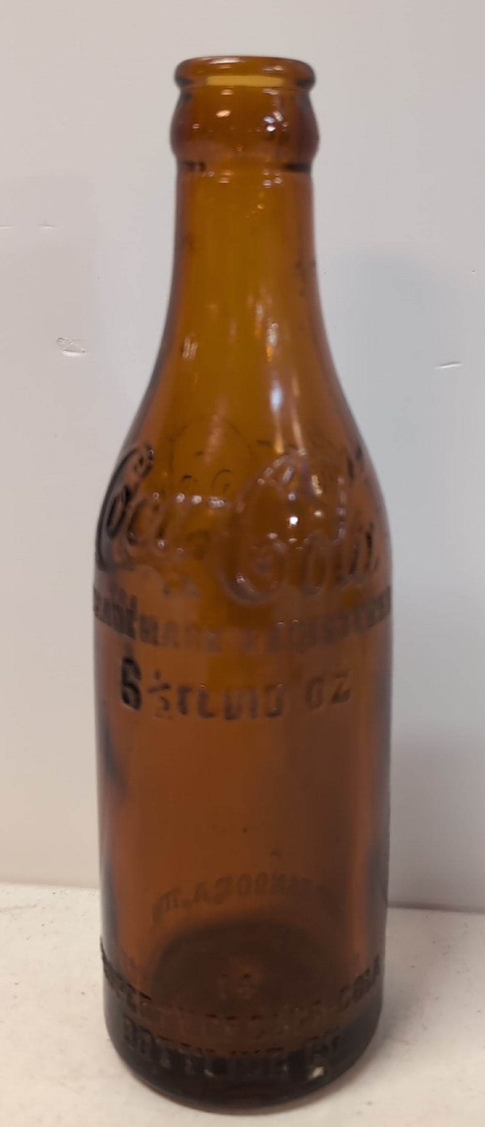 1914 Brown Chattanooga Coca cola Bottle (1 of 3)