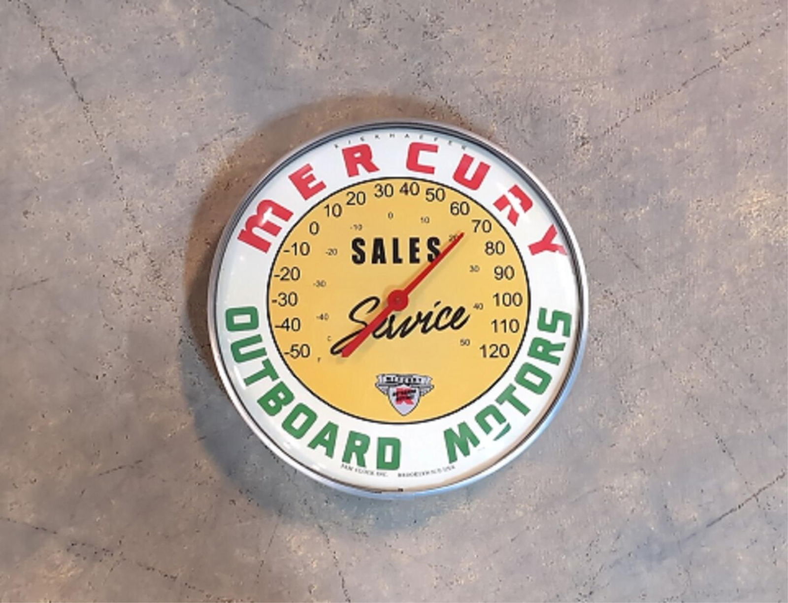 Mercury Outboard Motors Thermometer (1 of 3)