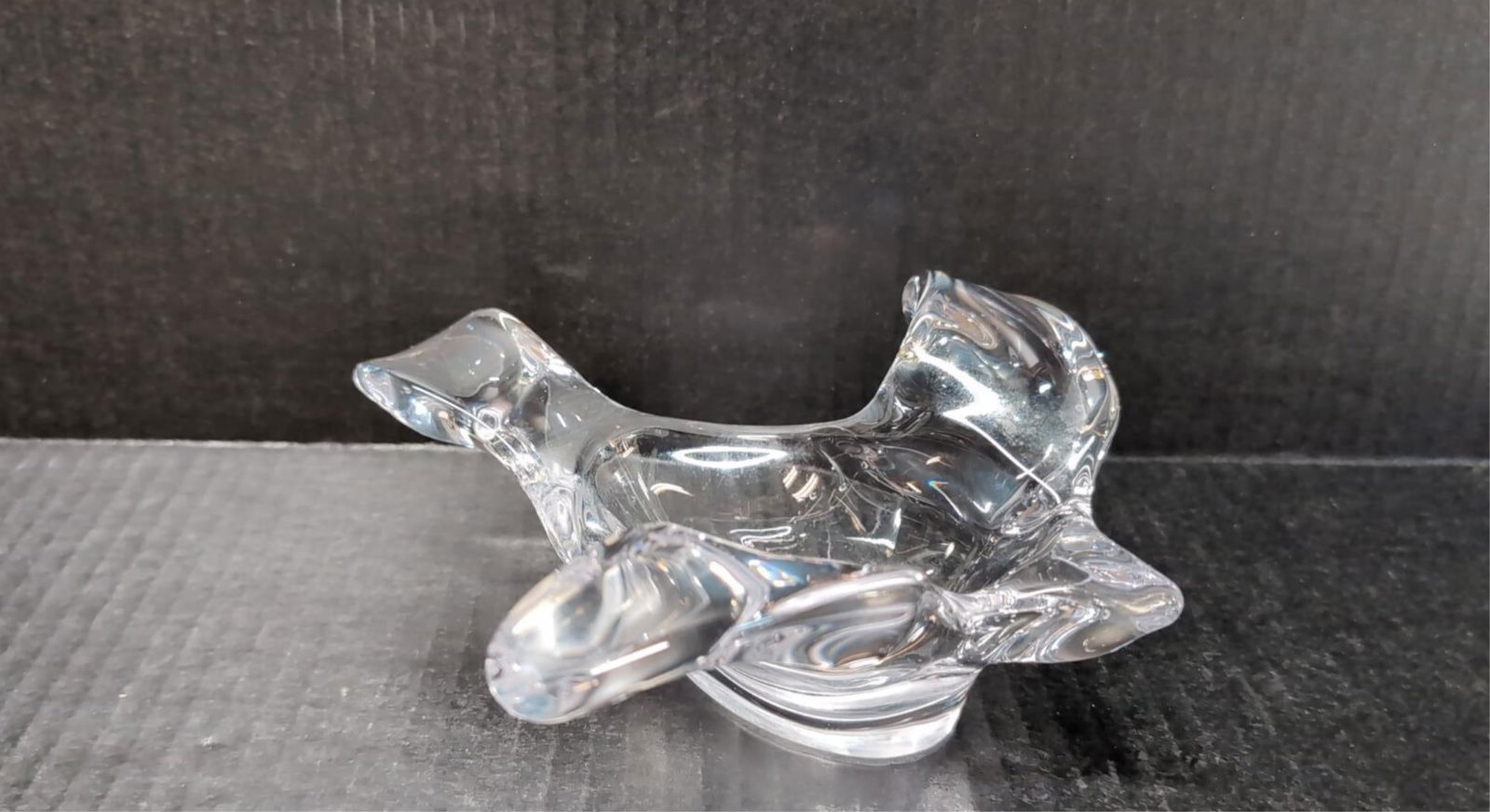 Princess House Flying Crystal Turtle Dove (1 of 1)