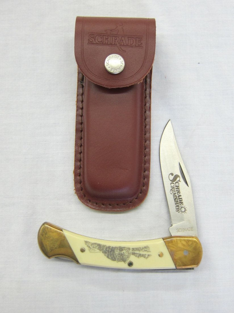 Schrimshaw Shrade Knife: Schrimshaw Shrade Knife