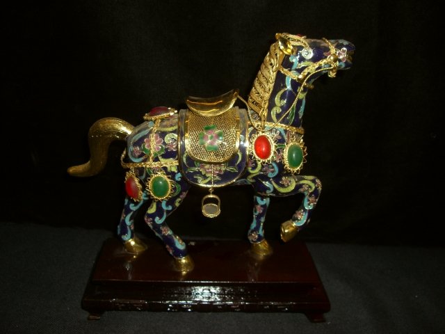CLOISONNE HORSE (1 of 2)