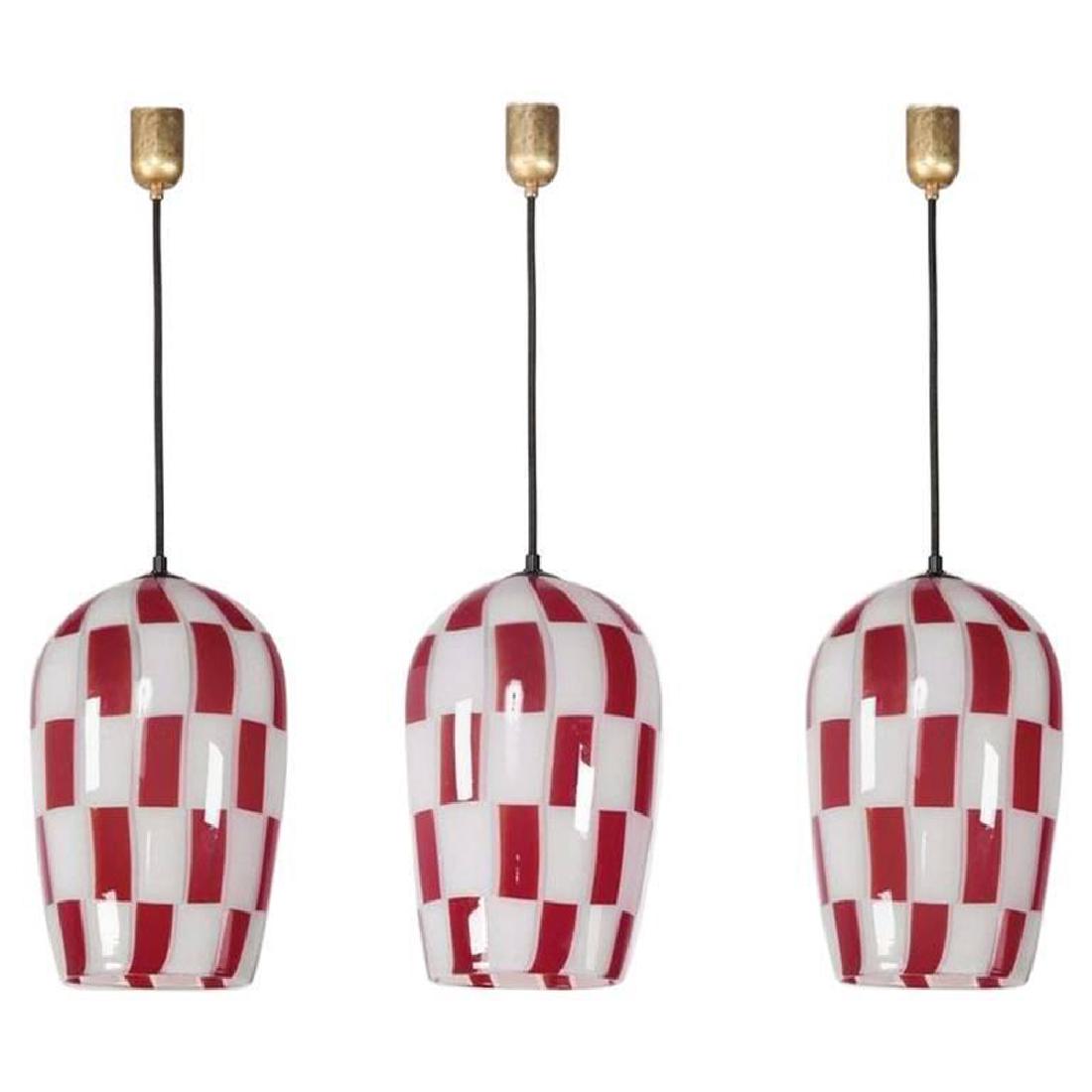 Three Chandeliers, Barovier e Toso, Murano (1 of 6)