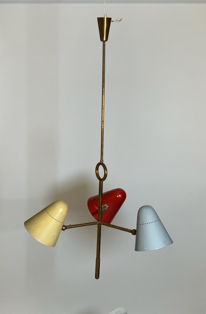 Chandelier by Giuseppe Ostuni for Oluce (1 of 10)