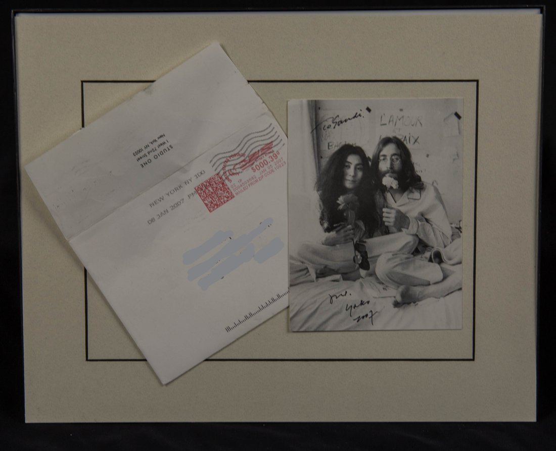 Yoko Ono letter (1 of 2)