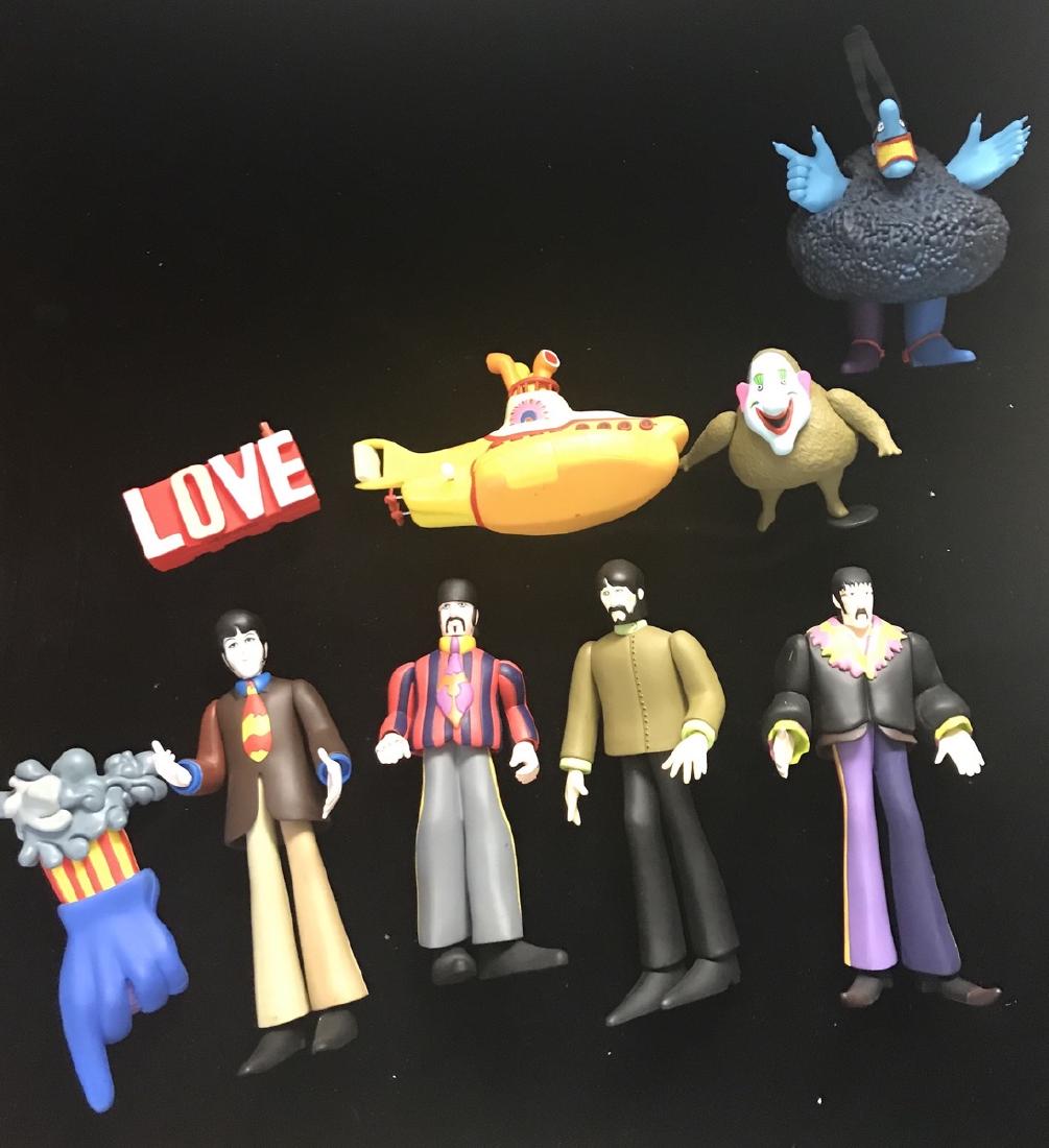 Yellow Submarine Figurines (1 of 2)