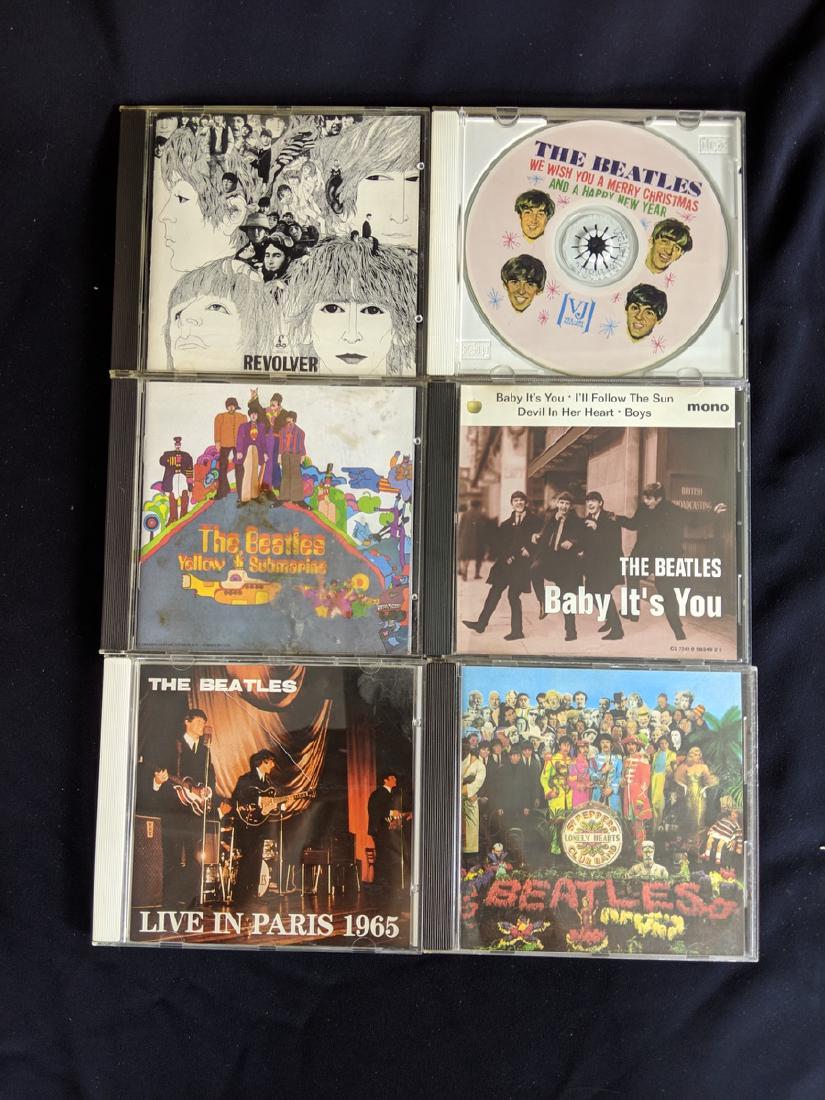 Various CD: The Beatles, Various CDs: Revolver Sgt Peppers Live in Paris Christmas Message Yellow Submarine Baby It’s You Good condition CD. Provenance: Private Collection.