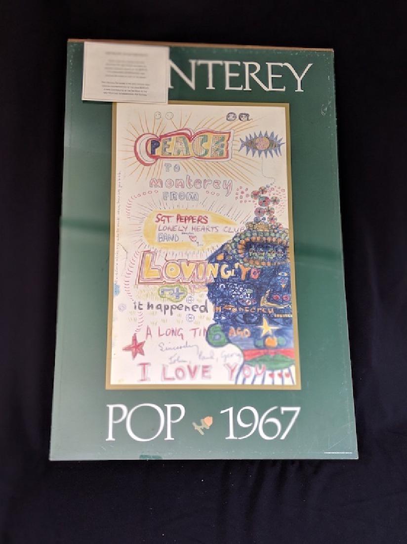 Monterey POP 1967 Poster (1 of 2)